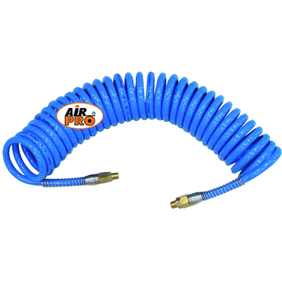 Шланг спиральный полиуретановый 8х12 мм - 15 м M1/4" UB8012150